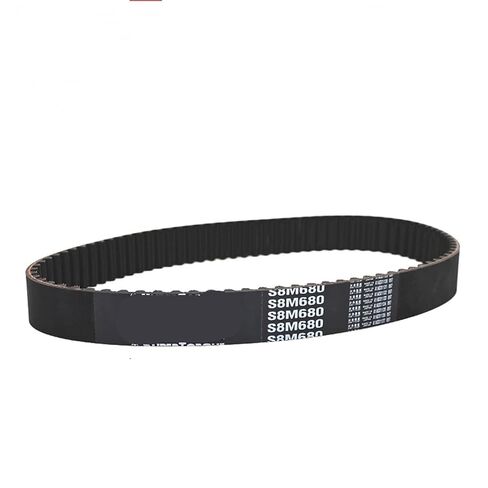 S8M680 S8M712 S8M720 S8M760 S8M800 Timing Belt Motor Tools Pulley Circular Teeth Rubber 1Pcs(S8M712,40mm) in Kuwait