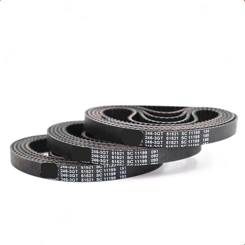 708-3GT 720-3GT 729-3GT Machine Tool Timing Belt 3D Printer Tools Transmission Rubber Synchronous 1Pcs(9mm,708-3GT) in Saudi Arabia