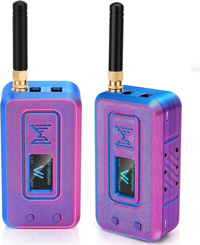 Heltec V3 Case for ESP32 LoRa Development Board Custom Meshtastic Case with Antenna Port and Charging Slot (N35, Purple) in Saudi Arabia