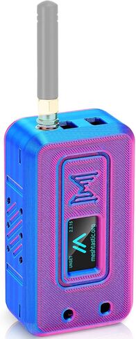 Heltec V3 Case for ESP32 LoRa Development Board Custom Meshtastic Case with Antenna Port and Charging Slot (N35, Purple) in Kuwait