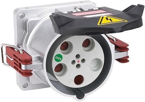 High current waterproof and explosion-proof and socket connector 160 200A 250A 400A three-phase 4-core 5-hole 380V(4P250A connector GP75011) in Kuwait