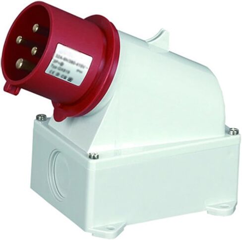 32A industrial connection device IP44 surface-mounted SP-348 outdoor waterproof in Kuwait