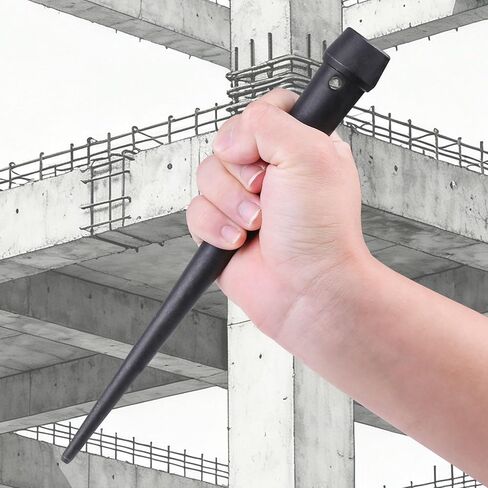 Broad-Head Bull Pin, Tether Hole, 1-1/16-Inch, 1 Pcs, Made of Forged, Heat-Treaded Steel with Black Finish in Kuwait