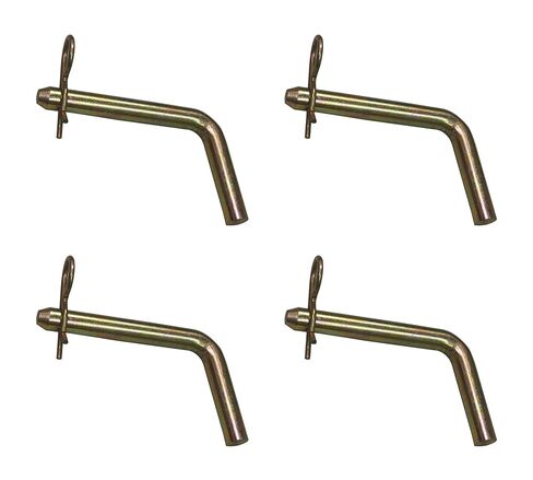 Mytee Products 8 Pack AgraLink Bent Trailer Hitch Pins and Clip with Grooved Head, 1/2-Inch Diameter, 3" Usable Length in Saudi Arabia