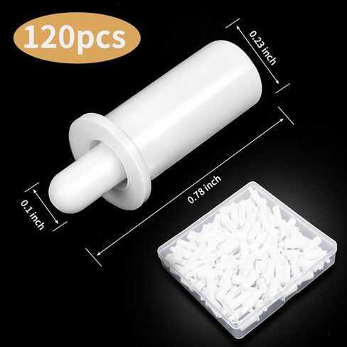 120 قطعة من دبابيس إصلاح مصراع المزرعة المحملة بنابض للشرائح العمياء، الشفرة المتحركة، باب الخزانة، مستلزمات أدوات النوافذ in Kuwait