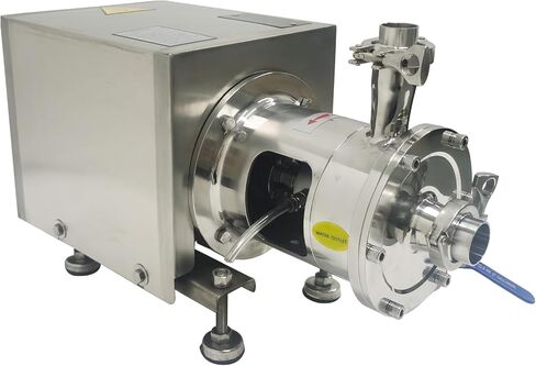 High-shear Emulsifying Pump Pipeline Single Stage Pipeline Emulsion Pump with Flow Range 0-3m³/h and 2900r/min for Mixing Dispersion and Emulsification 110V 2.2KW in Kuwait