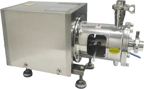 High-shear Emulsifying Pump Pipeline Single Stage Pipeline Emulsion Pump with Flow Range 0-3m³/h and 2900r/min for Mixing Dispersion and Emulsification 110V 2.2KW in Kuwait