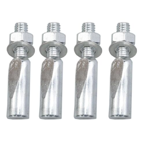 4PCS Silver Bicycle Wedge Pin 9.5x40mm Crank Cotter Pins Center Pins Bicycle Parts Cycling Accessories for Mountain Bikes, Road Bikes (Large Size in Saudi Arabia