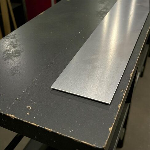 0.078" x 3.75" x 7" CP Grade 1 Titanium Sheet Annealed Durable Titanium Material Industrial Projects Custom Fabrication Precision Machining Mechanical DIY Metalwork in Saudi Arabia