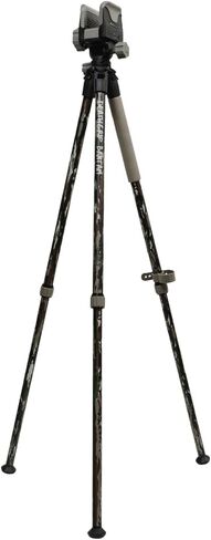 BOG DeathGrip Aluminum Tripod with Durable Frame, Lightweight, Stable Design, Bubble Level, Adjustable Legs, Shooting Rest, and Hands-Free Operation for Hunting, Shooting, and Outdoors in Kuwait
