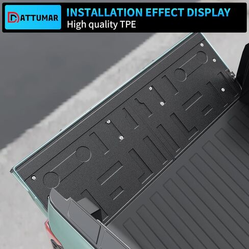 حصيرة سرير الشاحنة متوافقة مع بطانة سرير الشاحنة 2015-2024 Ford F-150 بطول 6.5 قدم، بطانة سرير لجميع الأحوال الجوية 2023 F150 (2015-2024،6.5 قدم) in Kuwait