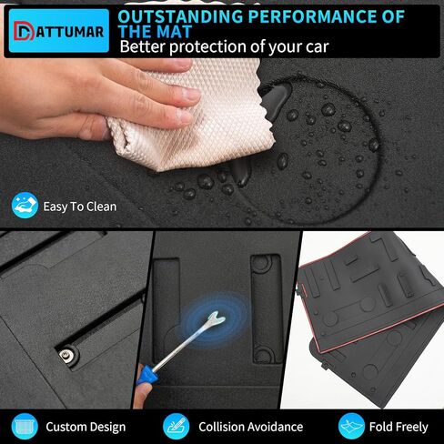 حصيرة سرير الشاحنة متوافقة مع بطانة سرير الشاحنة 2015-2024 Ford F-150 بطول 6.5 قدم، بطانة سرير لجميع الأحوال الجوية 2023 F150 (2015-2024،6.5 قدم) in Kuwait