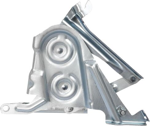 ALMULOO Hood Hinge Compatible with 1957 Chevrolet Bel Air Nomad Two-Ten One-Fifty – Steel Construction Galvanized Silver Finish in Saudi Arabia