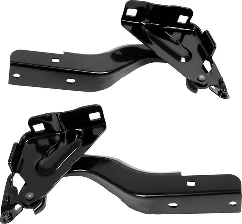ALMULOO Hood Hinge Compatible with 2013-2019 Nissan Sentra – Direct Replacement for NI1236144, NI1236145, 654003SG0A, 654013SG0A – Steel Construction Electrophoresis Primed Black in Saudi Arabia