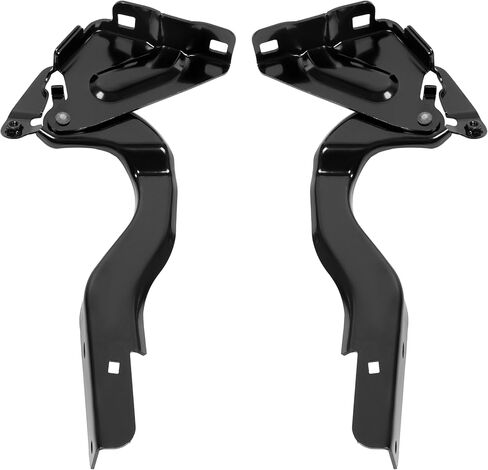 ALMULOO Hood Hinge Compatible with 2013-2019 Nissan Sentra – Direct Replacement for NI1236144, NI1236145, 654003SG0A, 654013SG0A – Steel Construction Electrophoresis Primed Black in Saudi Arabia