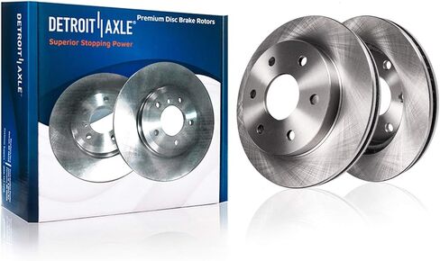 Detroit Axle - استبدال دوارات الفرامل الخلفية لعام 1995-1999 Toyota Avalon - 2pc مجموعة in Kuwait