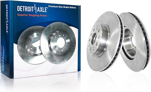 Detroit Axle - استبدال دوارات الفرامل الخلفية لعام 1995-1999 Toyota Avalon - 2pc مجموعة in Kuwait