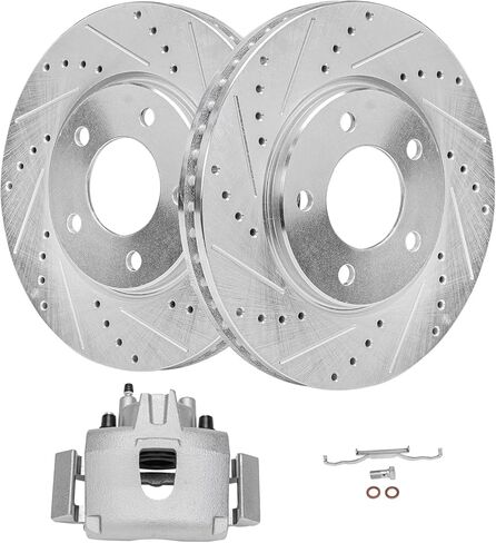 Detroit Axle - استبدال دوارات الفرامل الخلفية لعام 1995-1999 Toyota Avalon - 2pc مجموعة in Kuwait