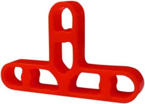 فواصل بلاستيكية احترافية مقاس 8 مم، 100 حزمة تترك 5/16 بوصة، فواصل تسوية الفجوة من الطوب والبلاط لوضع أحجار الرصف، وطوب الحائط، وبلاط الأرضيات، وفواصل فجوة على شكل حرف T للمفاصل الموحدة 5/16 بوصة in Kuwait