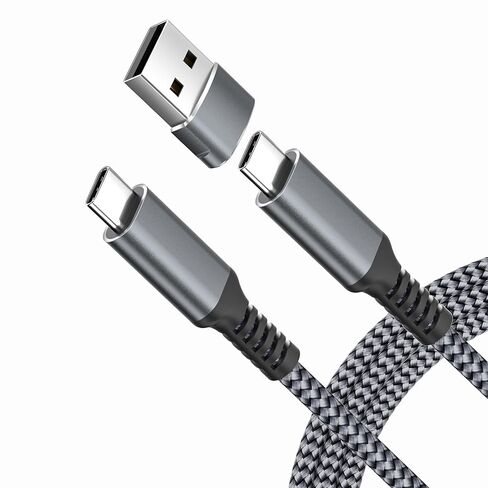 سلك شاحن هواء Elebase لهاتف iPhone 17 16 Pro Max بطول 10 أقدام مع محول كتلة USB، كابل طاقة شحن USBC بزاوية يمين 100 وات للسيارة، Apple iPhone 15 16e، Samsung S25 S24 Ultra، iPad 11 10، Google Pixel 9 8 in Kuwait