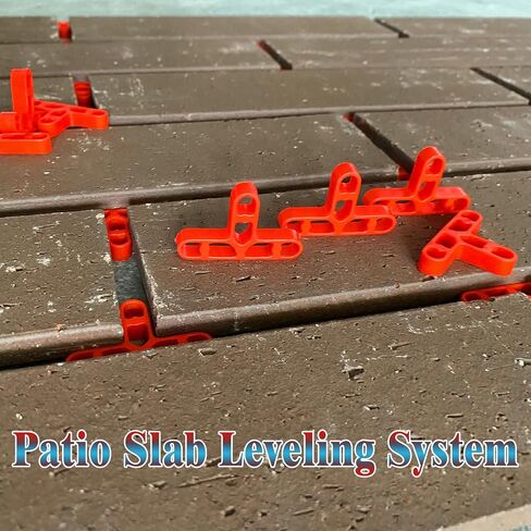 فواصل بلاستيكية احترافية مقاس 8 مم، 100 حزمة تترك 5/16 بوصة، فواصل تسوية الفجوة من الطوب والبلاط لوضع أحجار الرصف، وطوب الحائط، وبلاط الأرضيات، وفواصل فجوة على شكل حرف T للمفاصل الموحدة 5/16 بوصة in Kuwait