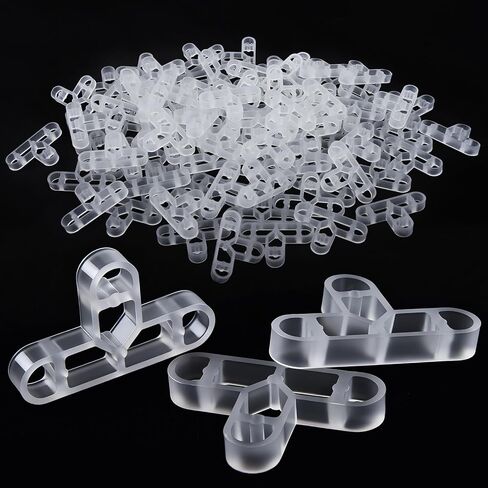 10mm 3/8 Inch 200 Pcs Tile Spacers Brick Wall Separator Thin Brick Veneer Tools in Saudi Arabia