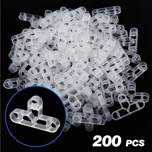 10mm 3/8 Inch 200 Pcs Tile Spacers Brick Wall Separator Thin Brick Veneer Tools in Saudi Arabia