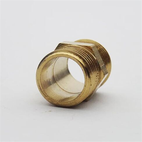 1/8", 1/4", 3/8", 1/2" Reducing coupler thread pipe joint copper stainless steel tube connector(1/2") in Saudi Arabia