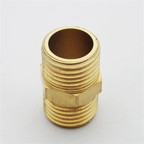 1/8", 1/4", 3/8", 1/2" Reducing coupler thread pipe joint copper stainless steel tube connector(1/2") in Saudi Arabia
