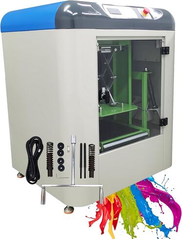 خلاط طلاء بمنصة خلط الطلاء، خلاط طلاء لاصق 110 فولت، علبة زيت معجون مستحلب مع مؤقت، قفل أمان، نطاق خلط 0.5-20 لتر لمختبر السيارات والإصلاح in Kuwait