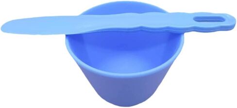 2PCS Flexible Rubber Mixing Bowl +2 Spatulas PVC Rubber Mixing Bowl for Alginate and Plaster Materials in Kuwait