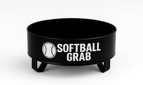 Softball Grab – Ball Pickup Tool for PVC Pipe | No-Bend Softball Picker Upper | Heavy Duty Metal Design for Duability (Fits 4" PVC) in Saudi Arabia