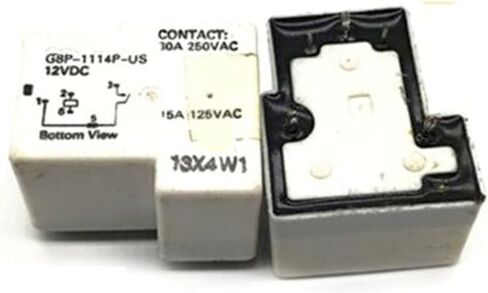 12V Relay G8P-1114P-US 12VDC G8P-1114P-US-12VDC 30A 250VAC 5PIN in Saudi Arabia