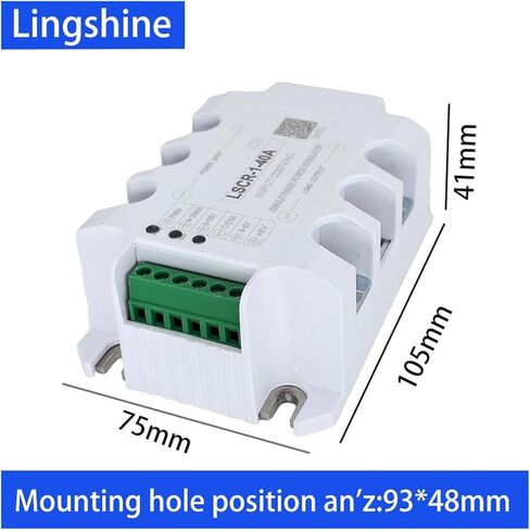 مرحلة واحدة 25A 220V AC وحدة منظم الجهد 4-20mA 0-10V التحكم في الجهد in Saudi Arabia