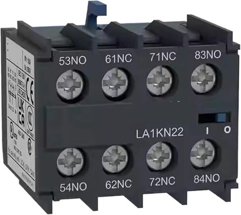Auxiliary Contact Block of The Terminal Relay LA1KN22 LA1 - KN22 is Used for The 2NO 2NC contactor Switch in Saudi Arabia