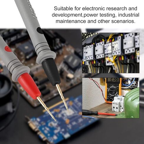 1000V 20A Test Leads Test Probe Ultra-Sharp Gold-Plated Lead for Multimeter Meter Test Leads for Multimeter Electronic Clamp Tester in Saudi Arabia
