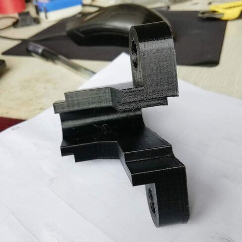 CC3D Black PC Filament 1.75 mm 3D Printer Polycarbonate Filament Black 1KG Spool 2.2LBS Dimensional Accuracy +/- 0.05mm Heat Resistant 3D Printing Material in Saudi Arabia