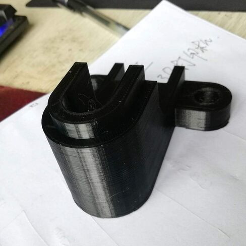 CC3D Black PC Filament 1.75 mm 3D Printer Polycarbonate Filament Black 1KG Spool 2.2LBS Dimensional Accuracy +/- 0.05mm Heat Resistant 3D Printing Material in Saudi Arabia