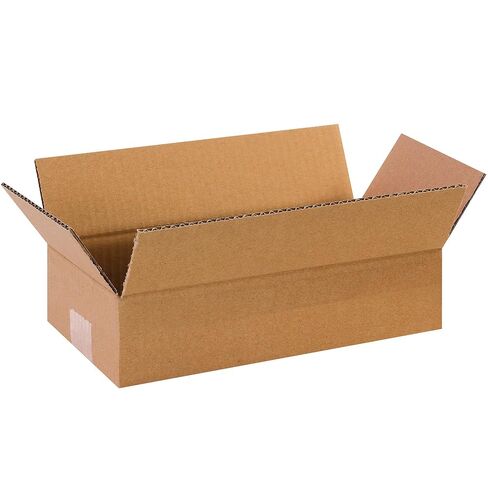 BOX USA 25 Pack of Long Corrugated Cardboard Boxes, 12" L x 6" W x 3" H, Kraft, Shipping, Packing and Moving in Saudi Arabia