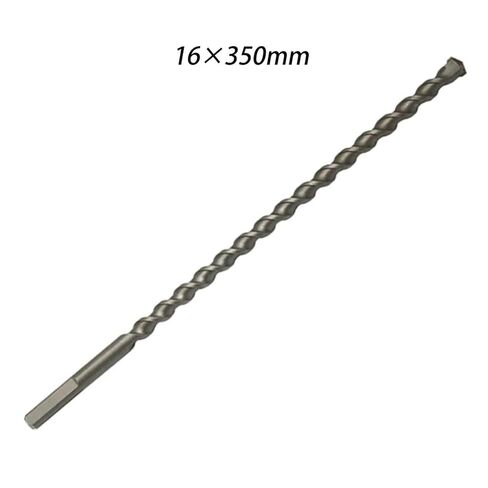 2*pcs 300mm Long Concrete Impact Drill Bit Triangle Shank 6 8 10 12 16mm Drilling Bits for Penetrating The Wall Power Tool(16x350mm) in Saudi Arabia
