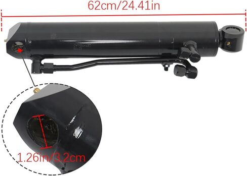 GXYWADY Hydraulic Tilt Cylinder 7104437 Replacement for Bobcat Skid Steer Loader 743 732 631 632 643 645 741 742 641 630 642 6593398 6539810 6598067 in Saudi Arabia