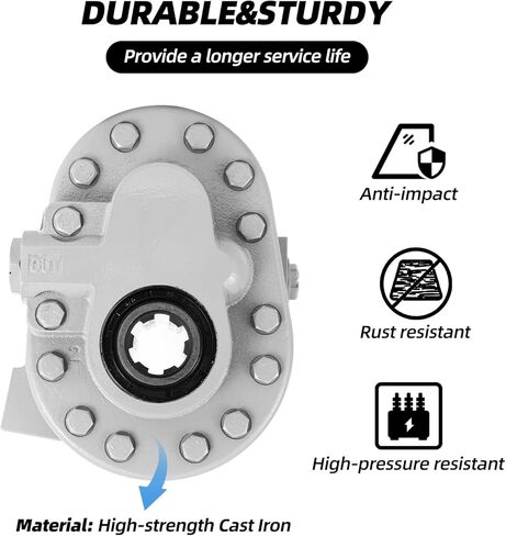 21.2GPM Hydraulic Pump for Tractors，Log Splitters and Trucks Hydraulic PTO Pump 540 RPM SAE16 2250PSI Log Splitter 6 Teeth Inlet and SAE12 Outlet for Scissor Lifts in Kuwait