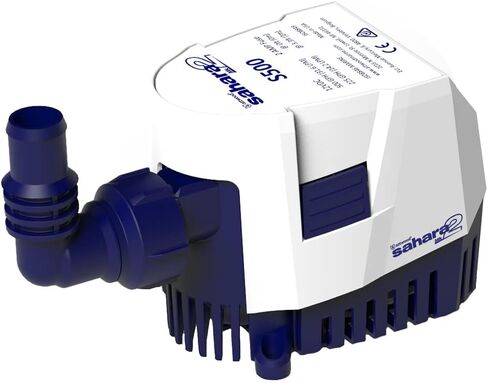 1316882 - مضخة آسن بديلة لما بعد البيع Attwood Sahara MK2 S500 500 GPH - 12 فولت - متوافقة تلقائيًا مع Attwood Marine in Saudi Arabia