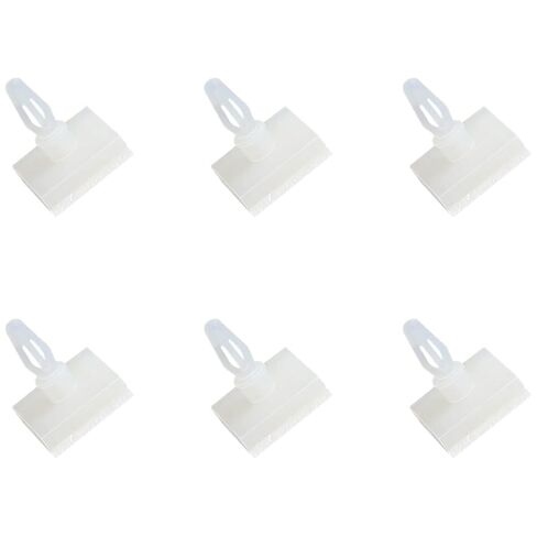 20 PCS PCB Spacer White Sticky Circuit Board Standoffs for PCB PC Board Support (Support Height: 6.3 mm / 0.25") in Saudi Arabia