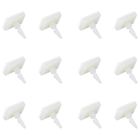 20 PCS PCB Spacer White Sticky Circuit Board Standoffs for PCB PC Board Support (Support Height: 6.3 mm / 0.25") in Saudi Arabia