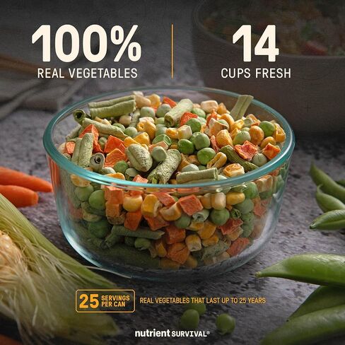 الفراولة المجففة بالتجميد – شرائح ممتازة | #10 يمكن | مدة الصلاحية 25 عامًا | طعام الطوارئ والوجبات الخفيفة النظيفة in Kuwait