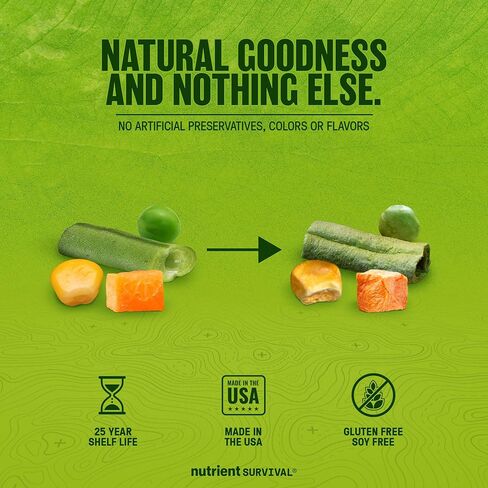 الفراولة المجففة بالتجميد – شرائح ممتازة | #10 يمكن | مدة الصلاحية 25 عامًا | طعام الطوارئ والوجبات الخفيفة النظيفة in Kuwait