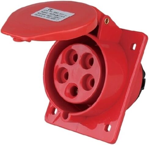 413/415/425 Waterproof industrial oblique concealed socket 3-core 4-core 5-core 16A/32A(425) in Kuwait