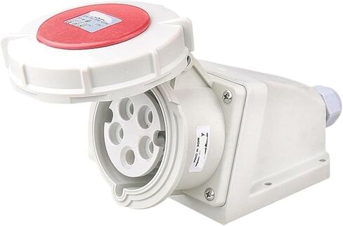 Outdoor dustproof and waterproof industrial and socket 3-core 4-core 5-core 16A/32A IP67(3 core 16A connector) in Kuwait