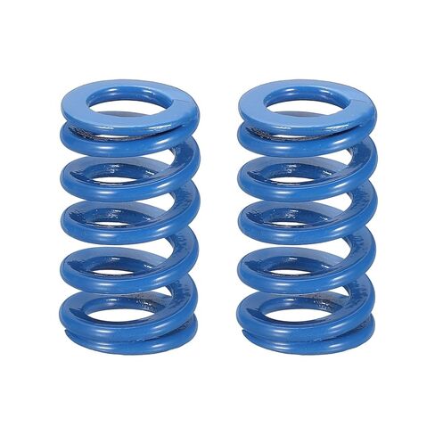 uxcell 2 Pcs Blue Compression Springs, 3/4" OD, 1-1/4" Length, Light Load 3D Printer Compression Mould Die Springs for Mechanical Equipment Printer Accessories (0.075"x0.136" Coil Wire) in Saudi Arabia